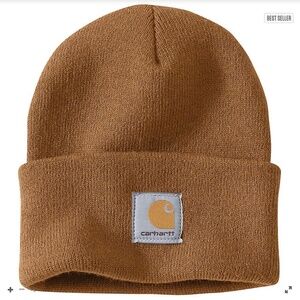 Carhartt KNIT CUFFED BEANIE in Carhartt Brown